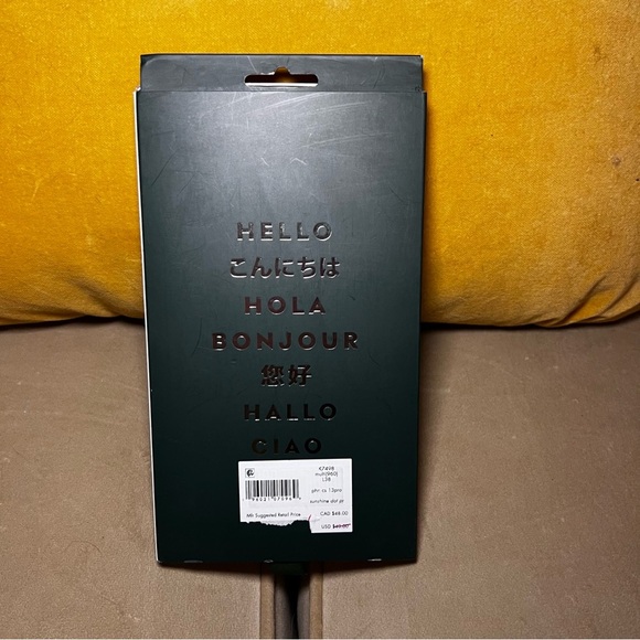 Kate Spade dark Navy and White Polka Dot iPhone 13 Pro Case - Picture 2 of 2